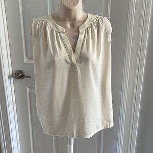 Loft v neck tank blouse